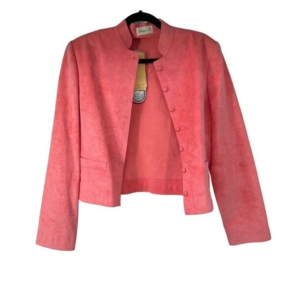 Vintage Bubblegum Pink Ultrasuede Jacket - Picture 1 of 9